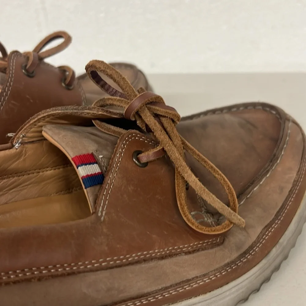 Mephisto sz10 eur9.5 men’s Trevis brown boat shoe casual dress leather